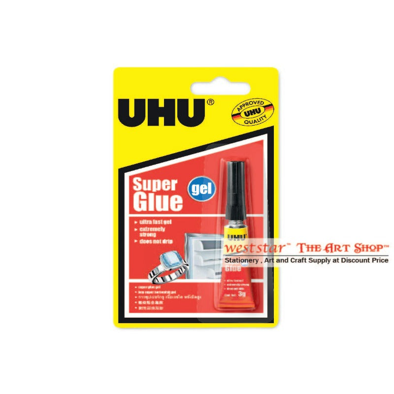 UHU Super Glue Gel 3g