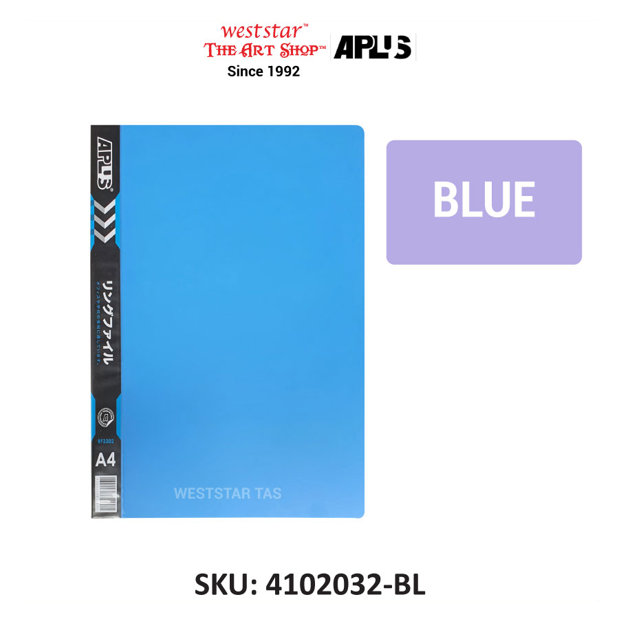 A4 PVC Ring File, 2 Ring Binder (RF-3302)- Send color randomly