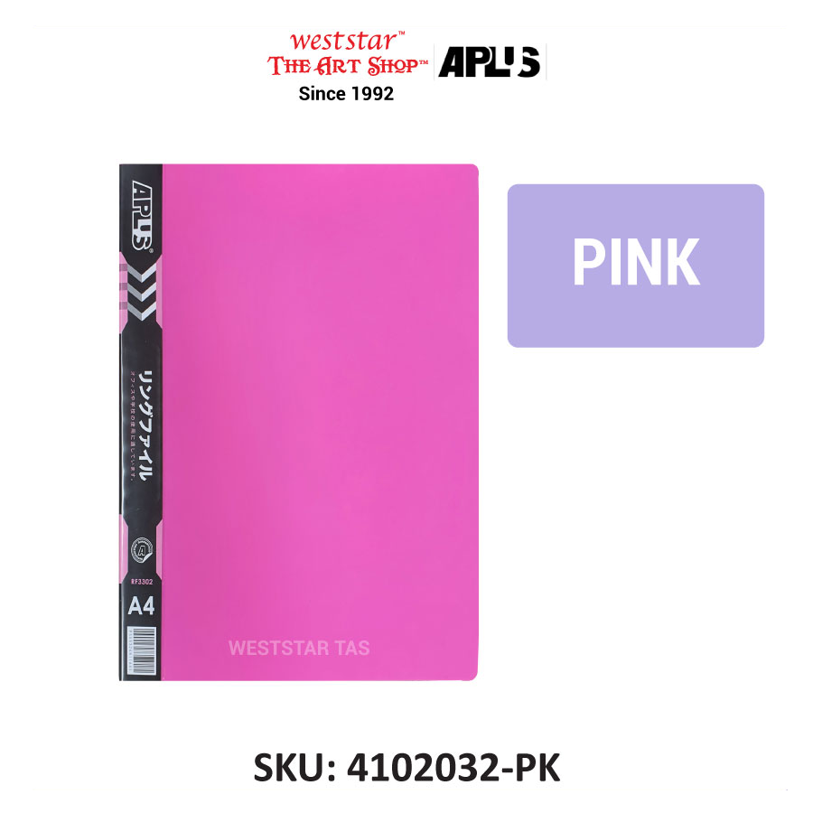 A4 PVC Ring File, 2 Ring Binder (RF-3302)- Send color randomly