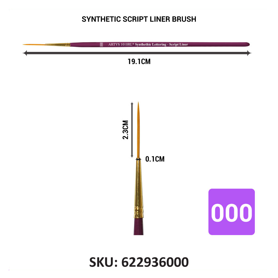 ARTYS Synthetic Script Liner (1010RL)