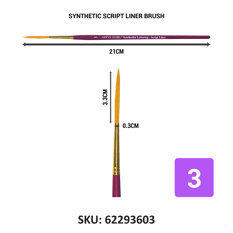 ARTYS Synthetic Script Liner (1010RL)