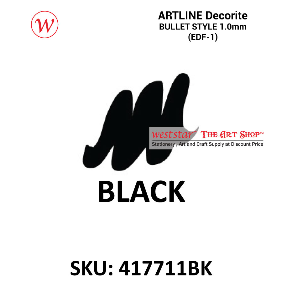Artline Decorite Marker Bullet Marker 1mm (EDF-1)