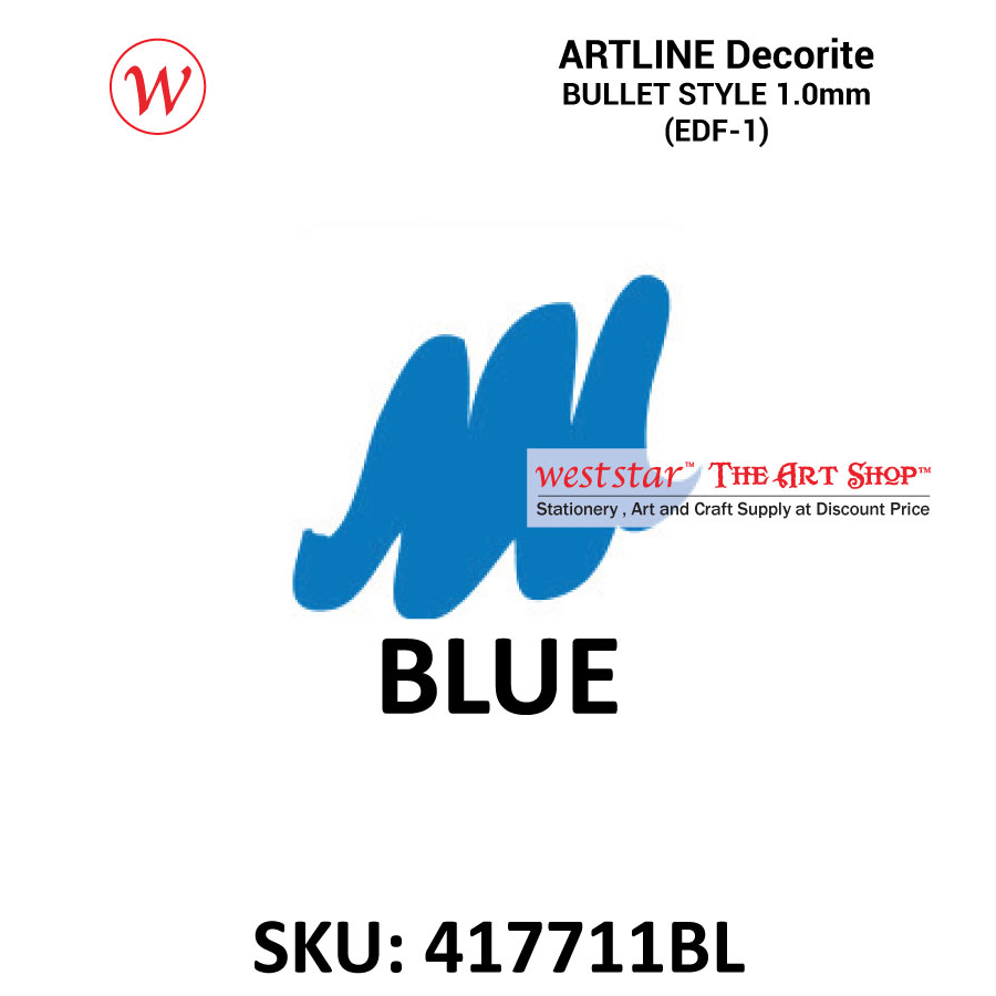 Artline Decorite Marker Bullet Marker 1mm (EDF-1)