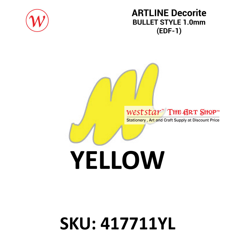 Artline Decorite Marker Bullet Marker 1mm (EDF-1)