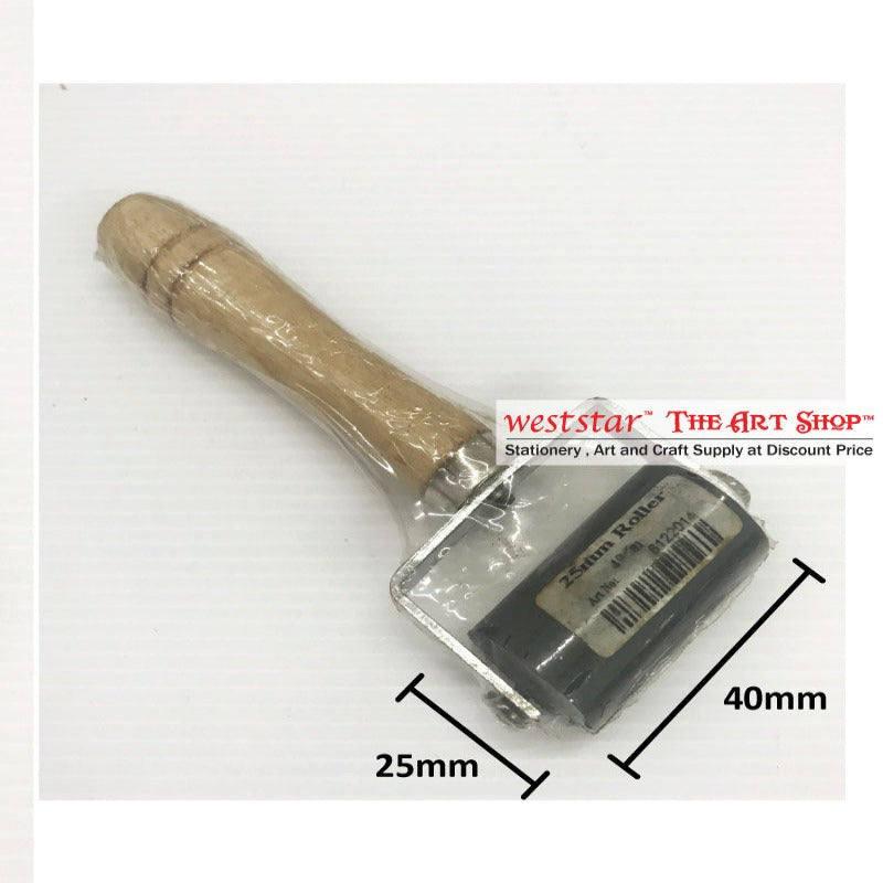 Roller with Wooden Handle