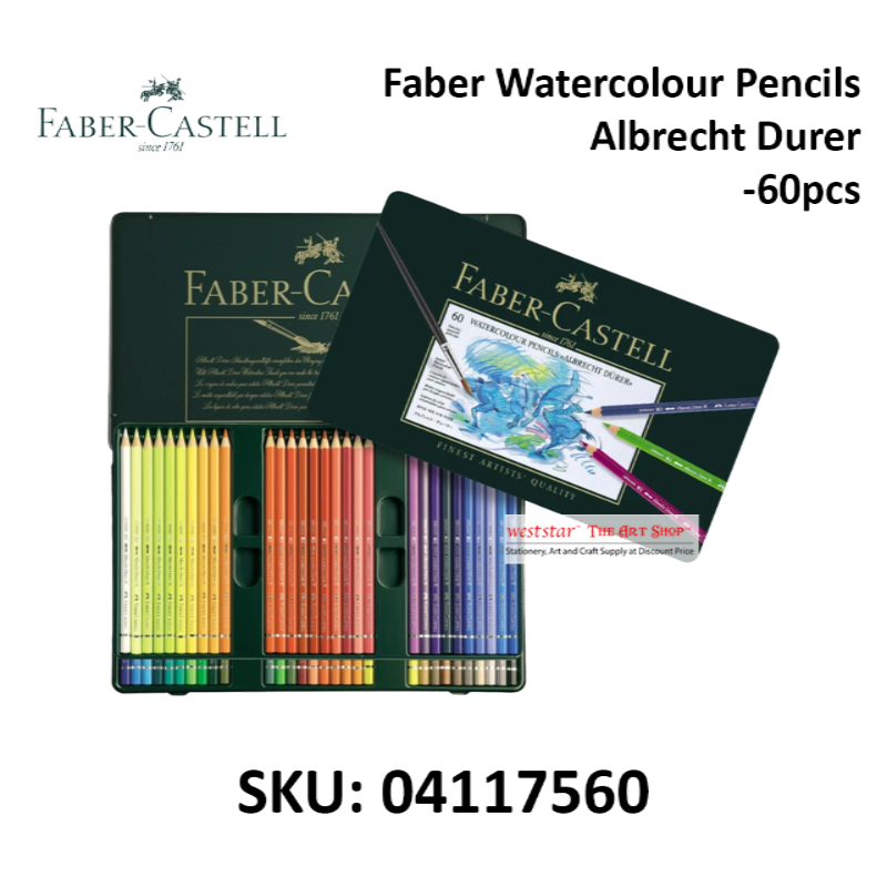 Faber Watercolour Pencils  Albrecht Durer  -60pcs