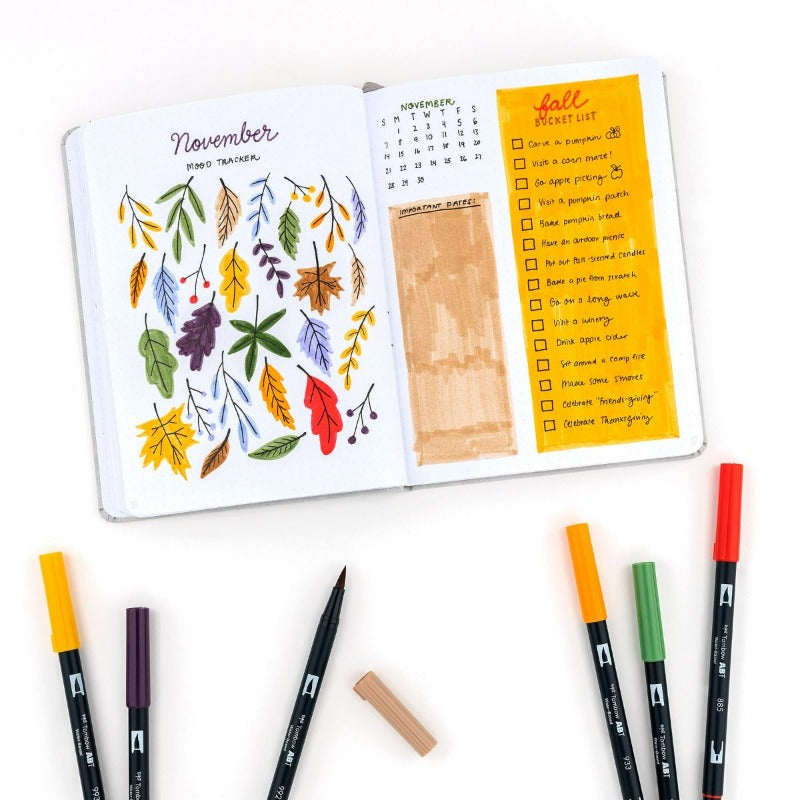 Tombow Dual Brush Pen Set | 10 Colors