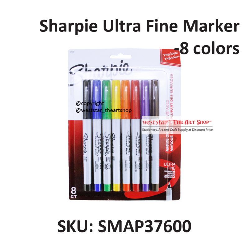 Sharpie Ultra Fine Marker -8 colors