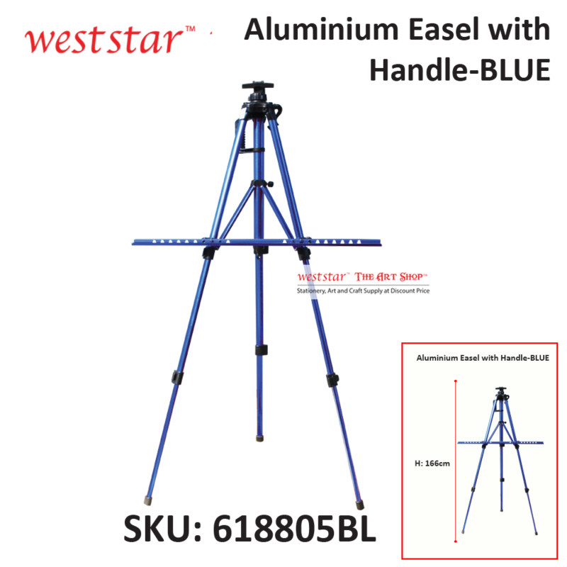 Aluminium Easel with Handle | Weststar The Art Shop - Retail & Wholesale