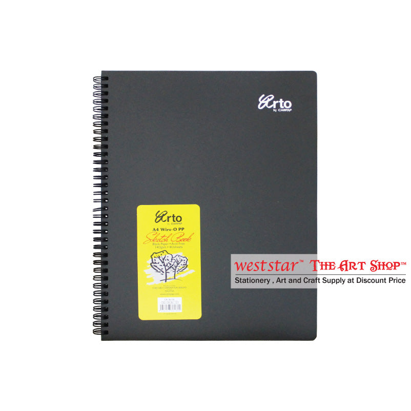 Arto CR-36136 Wire-O A4 Black