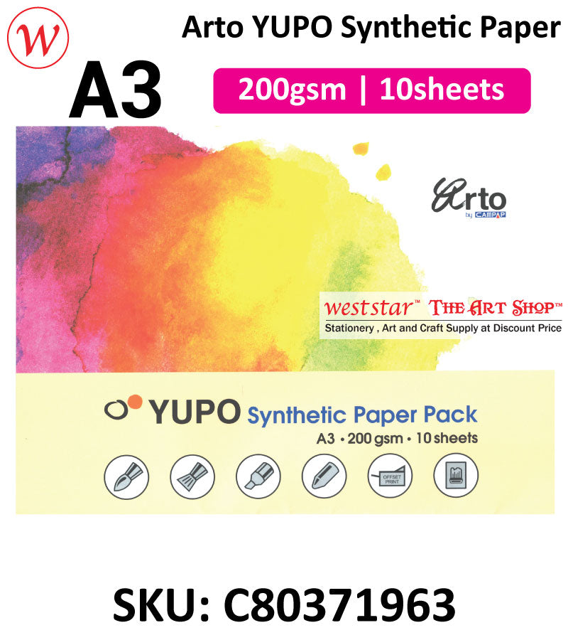 Arto YUPO Synthetic Paper A3