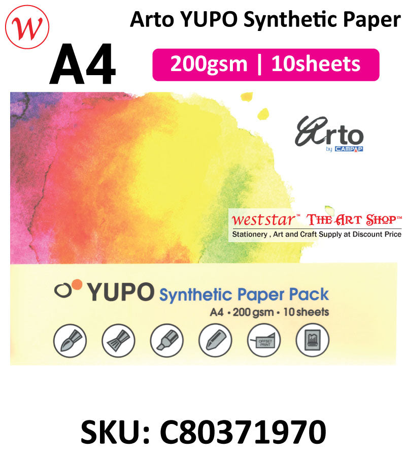 Arto YUPO Synthetic Paper A4