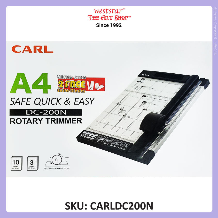 Carl A4 Rotary Trimmer (DC-200N)