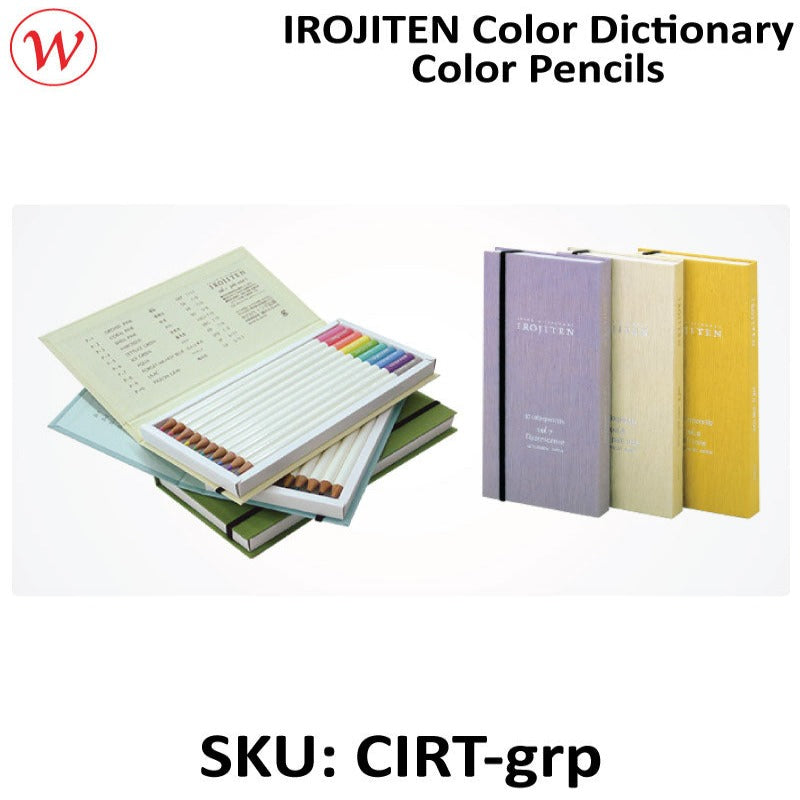 IROJITEN Color Dictionary 30 color pencil