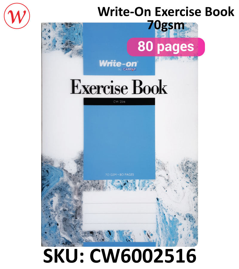 Campap PP Cover Exercise Book A4 - 70gsm | 80 pages