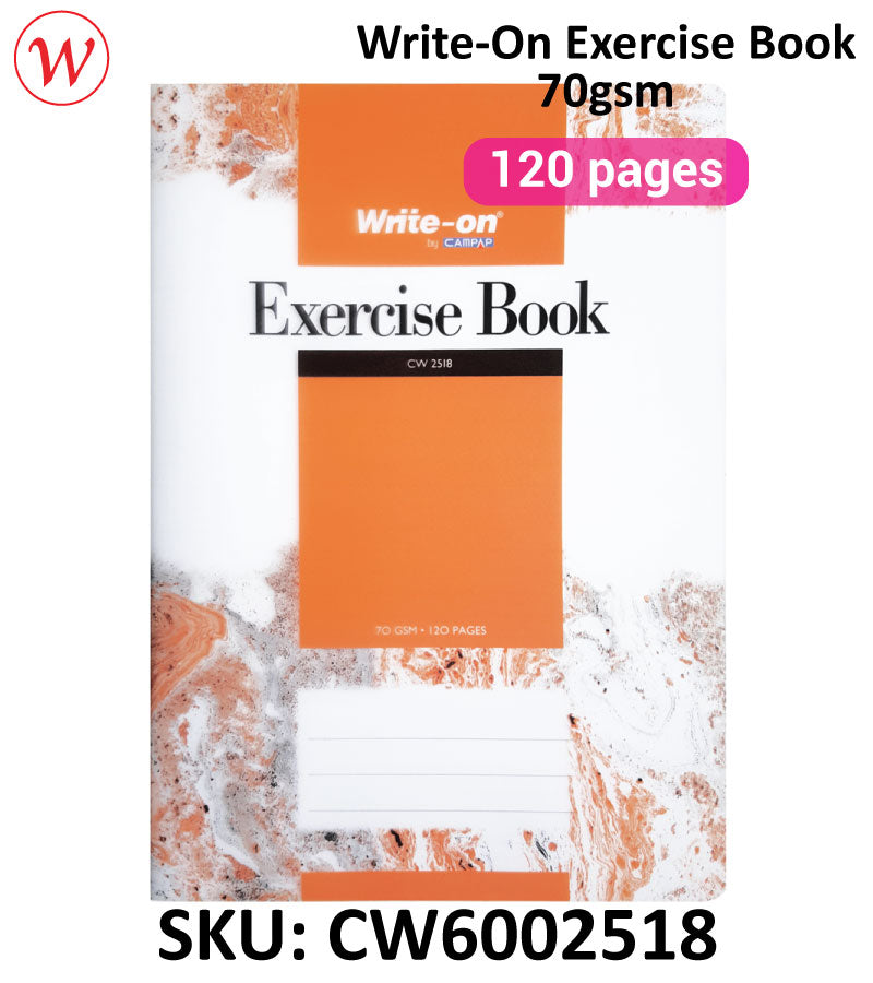 Campap PP Cover Exercise Book A4 - 70gsm | 80 pages