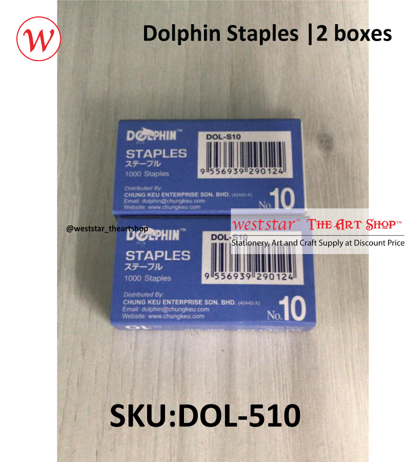 Dolphin Staples |2 boxes
