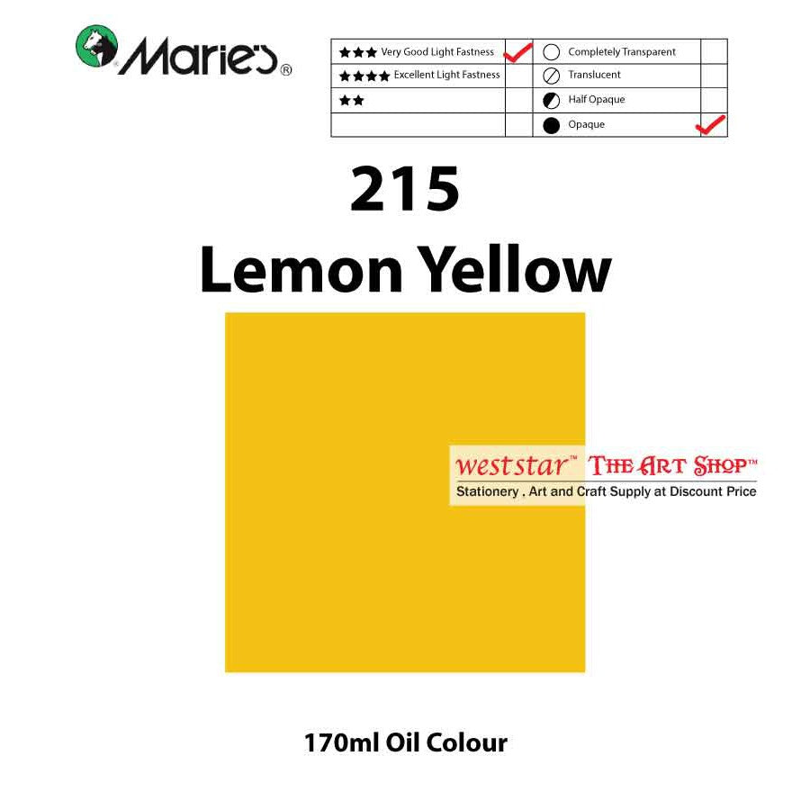 Marie's Oil Color, Oil Paint 170ml - SIngle Tube (>50 colors)