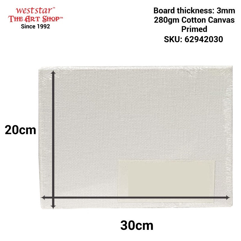 ARTYS Canvas Panel / Canvas Board - For Acrylic / Oil Painitng