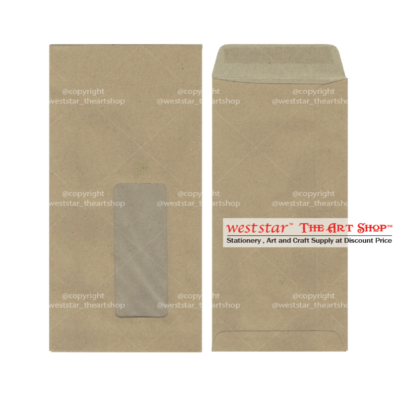 Manila Envelope 4" x 9" x 25pcs