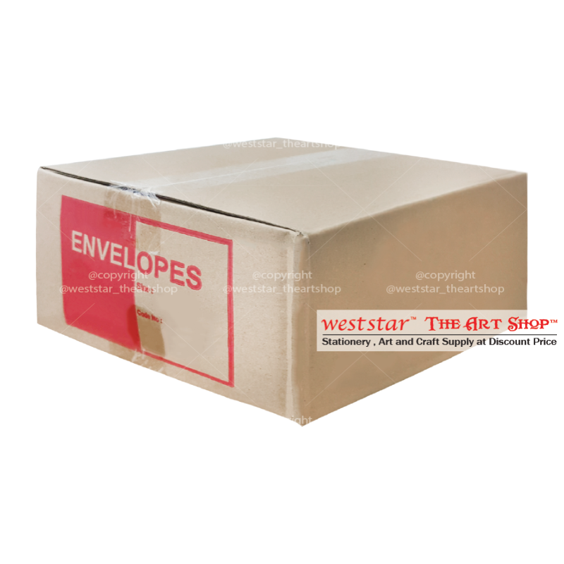 Manila Window Envelope 4" x 9" x 500pcs