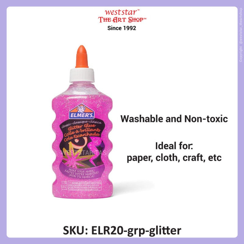 Elmer's Classic Glitter Glue 177ml
