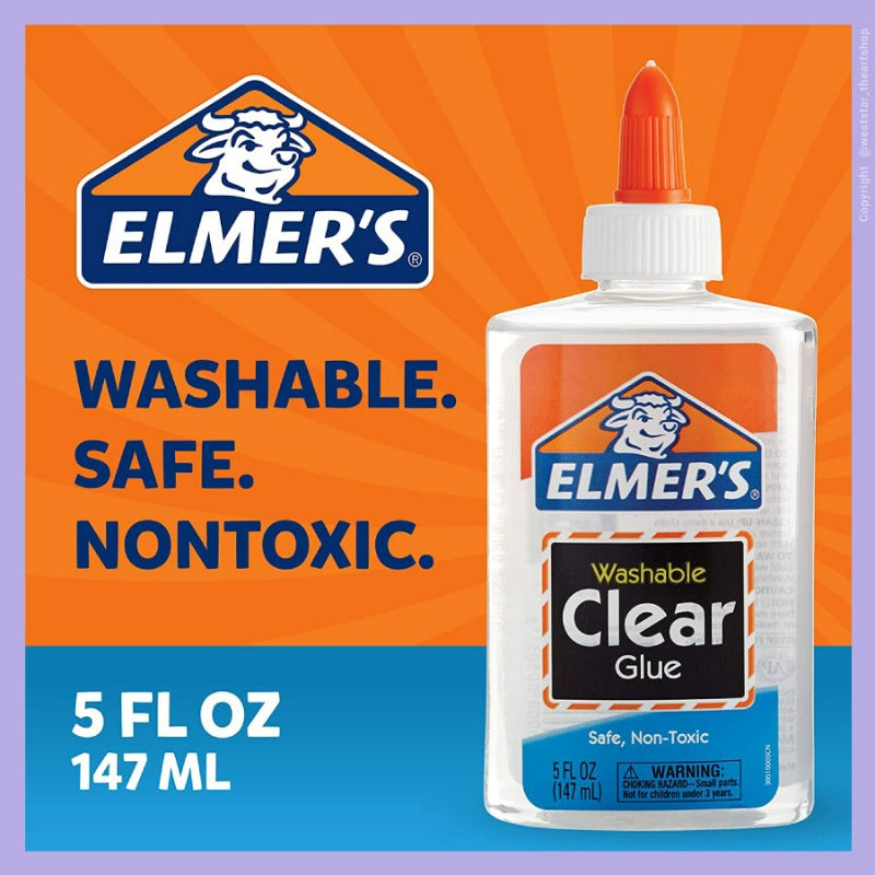 Elmer's Washable Clear Glue 147ml