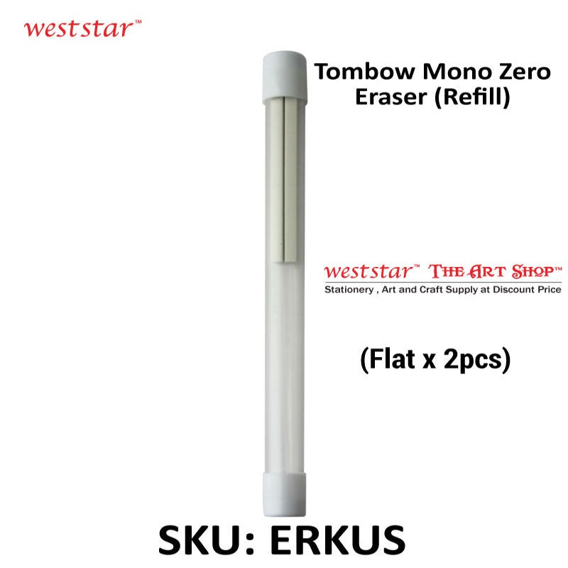 Tombow Mono Zero Refill - FLAT | 2pcs/pkt