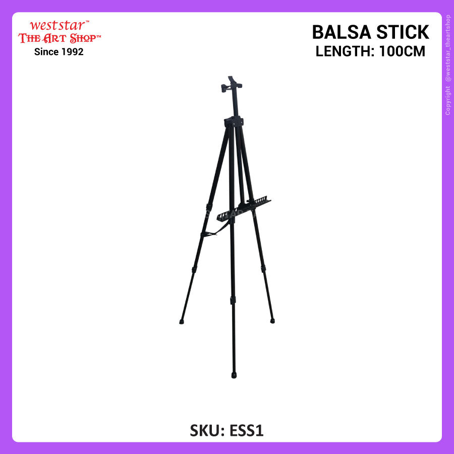 Aluminium Easel Stand, Portable Easel with Bag A4, A3, A2, A1 (ESS1)