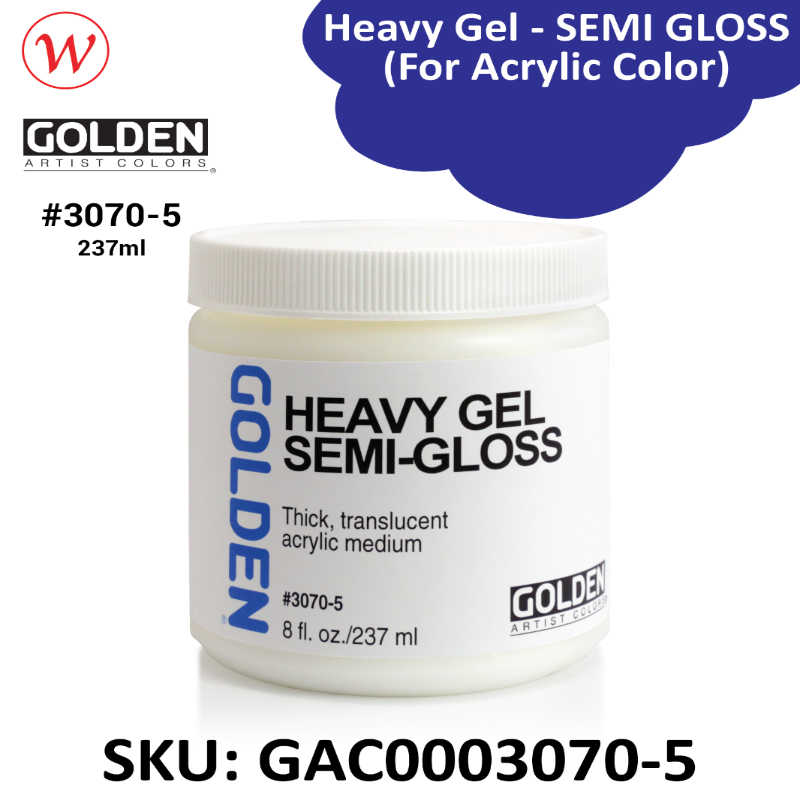 Golden Heavy Gel Semi-Gloss (Ser.C) | 237ml