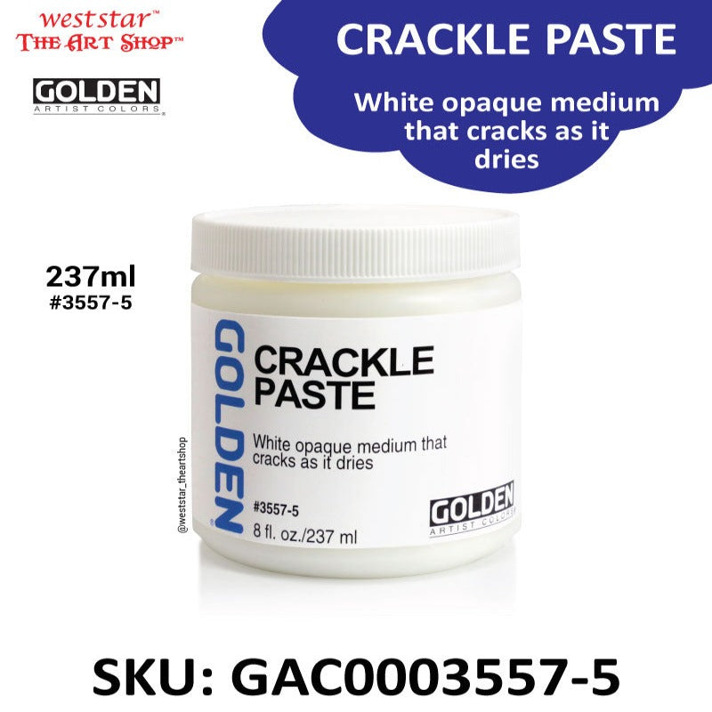 Golden Crackle Paste | 237ml