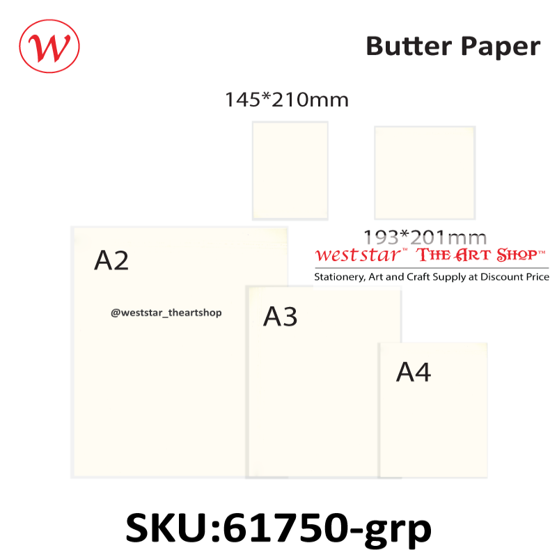 Weststar Butter Paper
