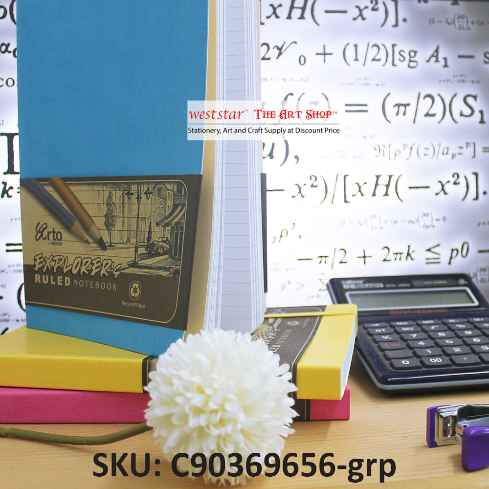 Arto Explorer Ruled Notebook - A5 160p