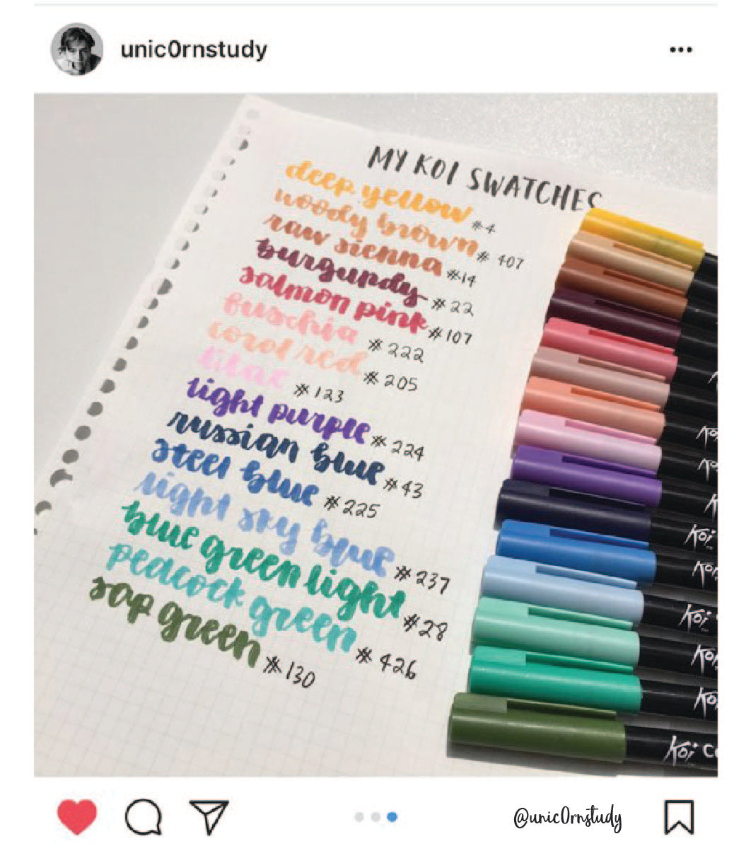 Sakura Koi Coloring Brush Pen