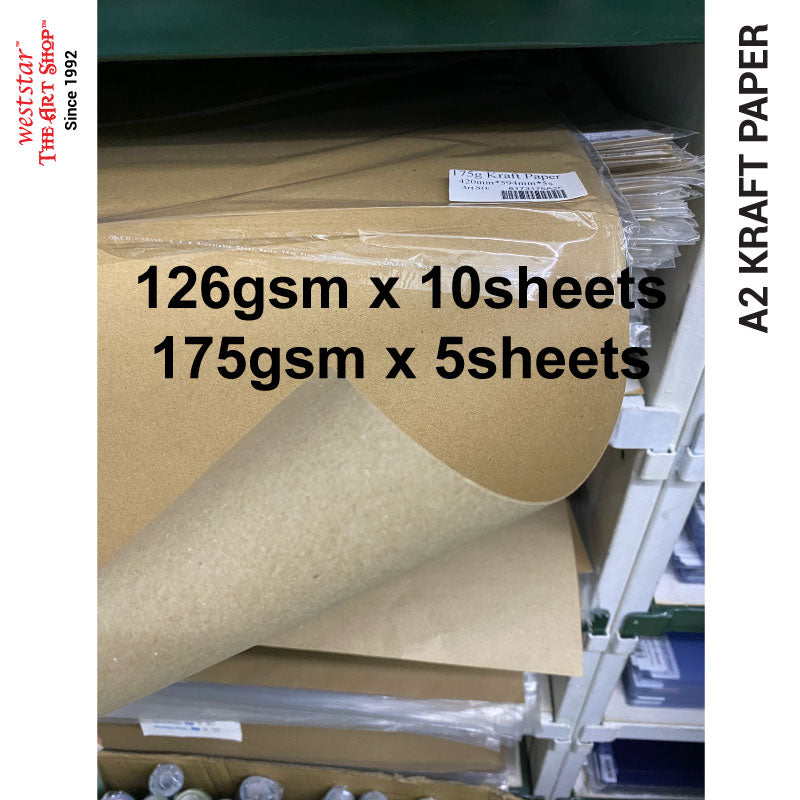 A2 Kraft Paper | 126gsm / 175gsm