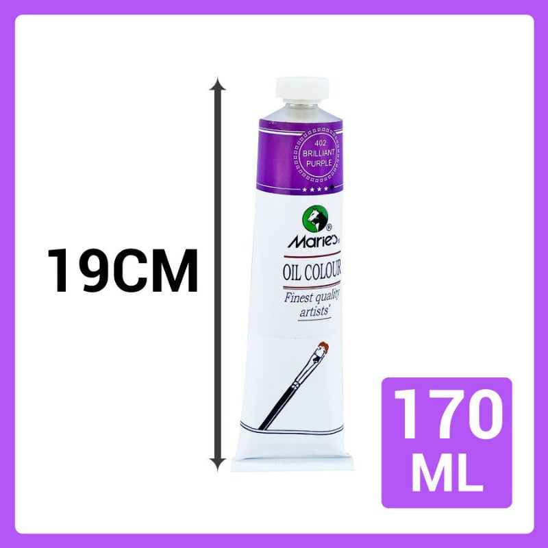 Marie's Oil Color, Oil Paint 170ml - SIngle Tube (>50 colors)