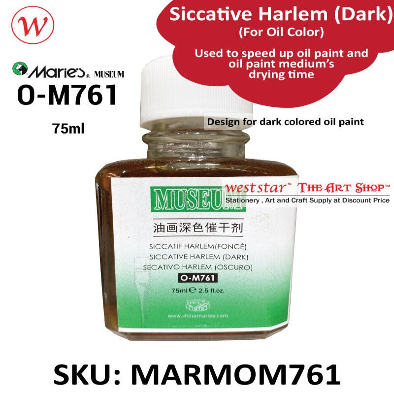 Marie's Museum - Siccative Harlem - O-M761 | (For Oil Color)