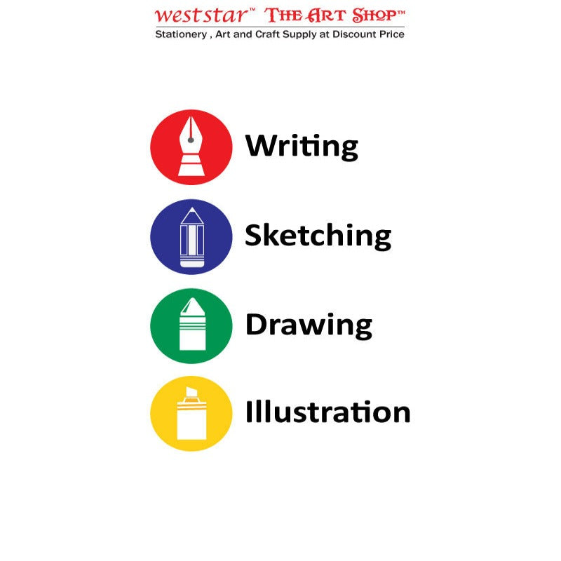 Masterprint Sketch Book 20 sheets | A4 - 165gsm