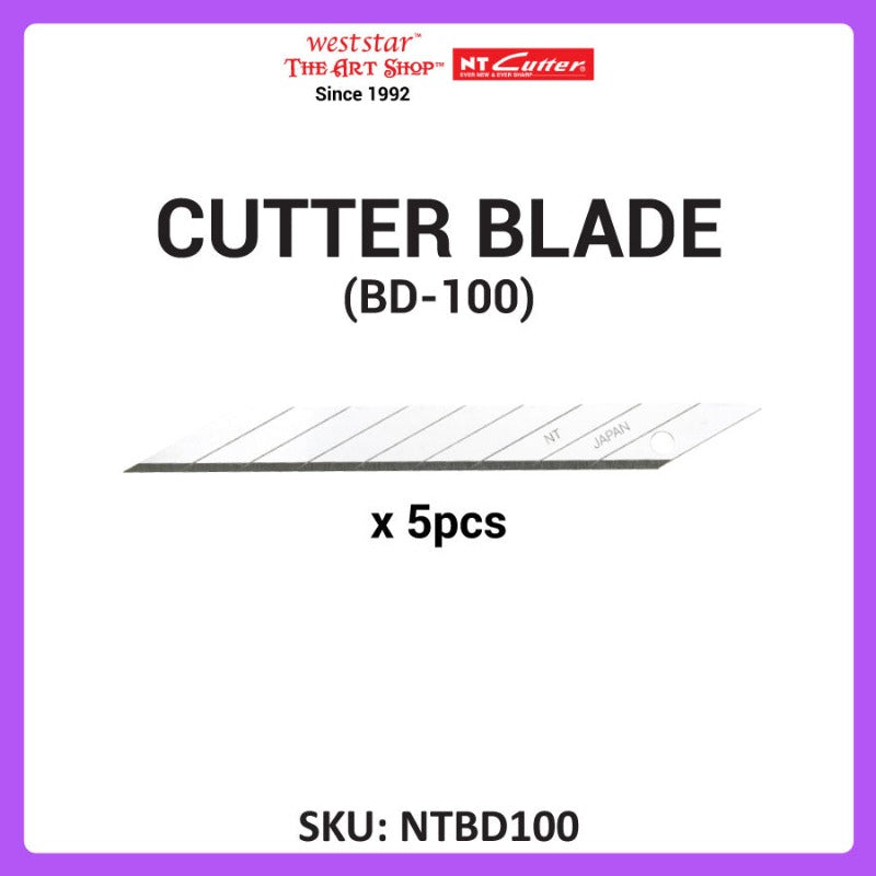 NT Cutter Spare Blade , Cutter Blade | BD-100