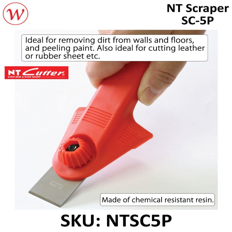 NT SC-5P Scaper with 3 different blades