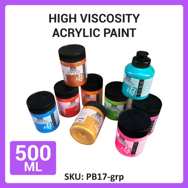 Pebeo High Viscosity Studio Acrylic Paint | 500ml