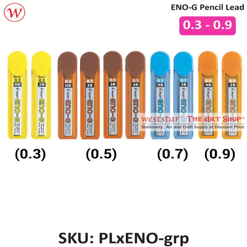 Pilot ENO-G Pencil Lead | 0.3 - 0.9