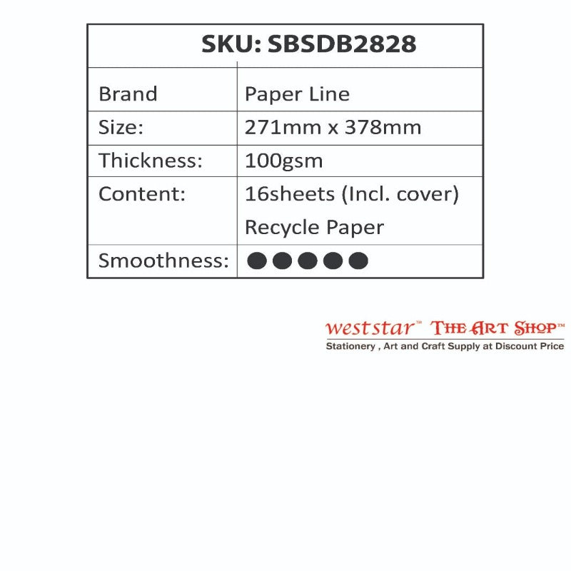 SBS Drawing Block 16sheets | B4 - 100g