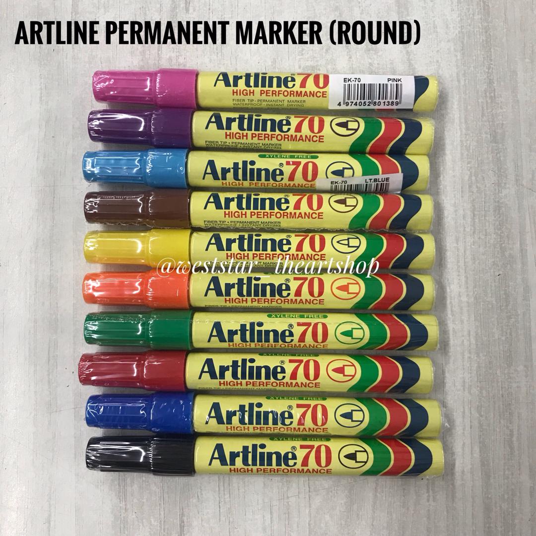 Artline 70 Permanent Marker- Round