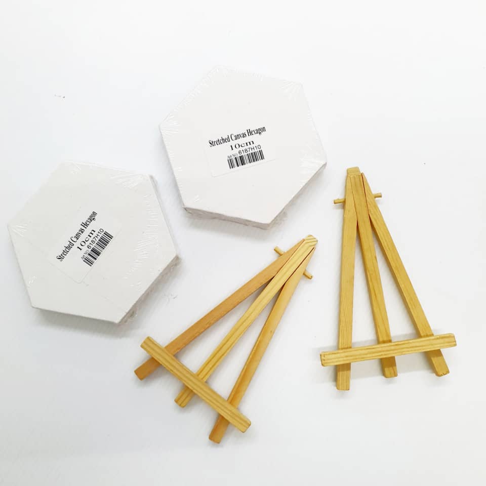 Canvas + Mini Easel