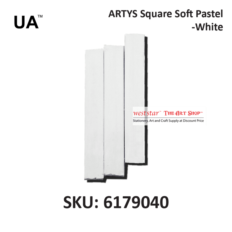 ARTYS Square Soft Pastel-White