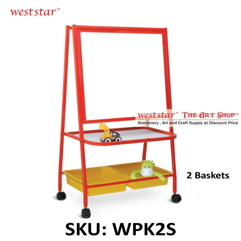 Writebest Dexi 60cm x 60cm Board with storage