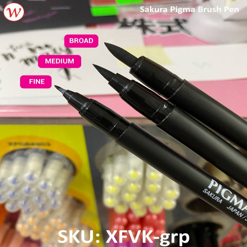 Sakura Pigma Brush Pen | Black