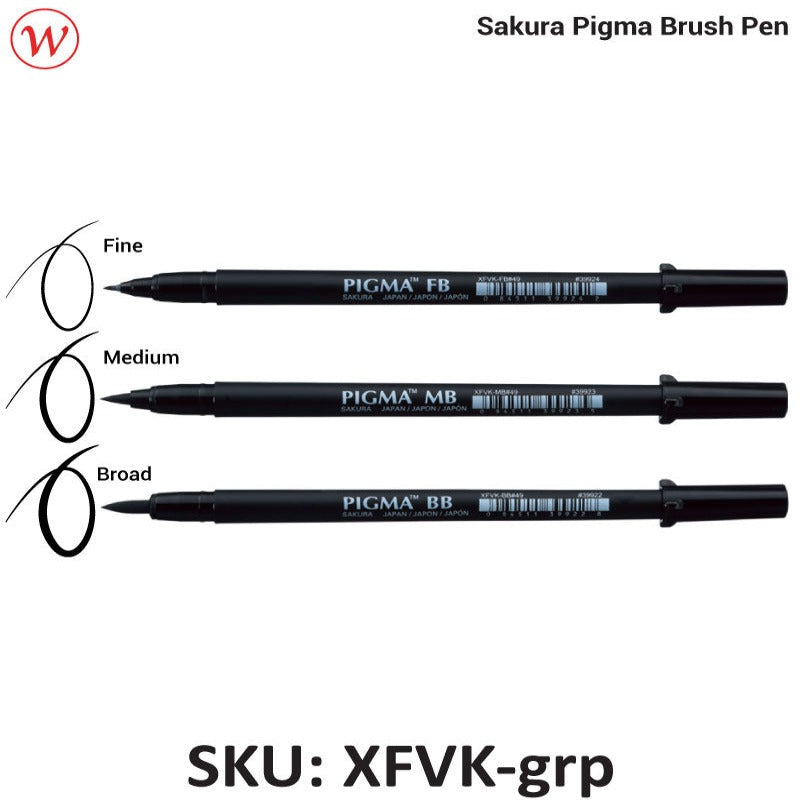 Sakura Pigma Brush Pen | Black