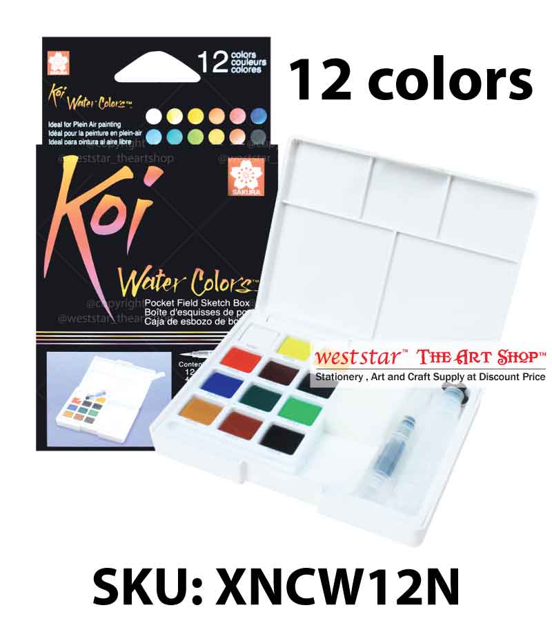 Mini Watercolor for Travelling | Perfect for travel journal or a gift